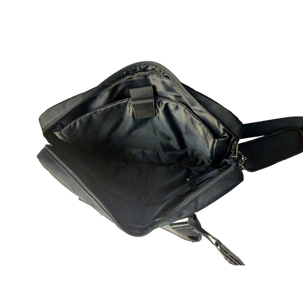 Alfani Mens Nylon Briefcase Bag Black ONE SIZE - Picture 8 of 8